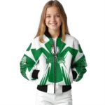 customized boston celtics spider mark green bomber jacket best selling