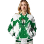 customized boston celtics spider mark green varsity jacket best selling.webp
