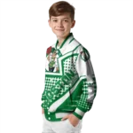 customized boston celtics star burst green varsity jacket best selling.webp