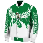 customized boston celtics winged blaze green white varsity jacket best selling.webp