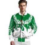 customized boston celtics winged blaze green white varsity jacket best selling.webp