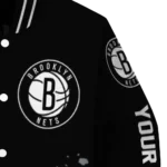 customized brooklyn nets hexagon cluster black varsity jacket best selling.webp