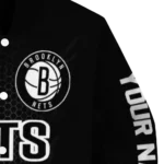 customized brooklyn nets hexagon mesh black varsity jacket best selling.webp