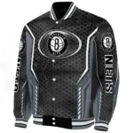 customized brooklyn nets power plate black varsity jacket best selling.webp
