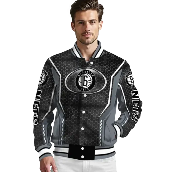customized brooklyn nets power plate black varsity jacket high quality.webp