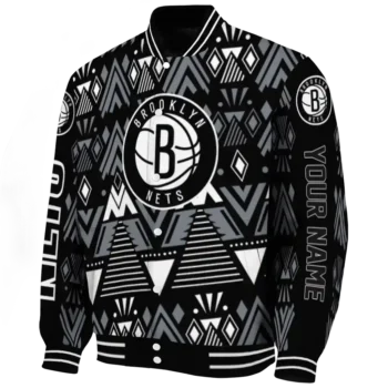 customized brooklyn nets pyramid shapes black varsity jacket best selling.webp