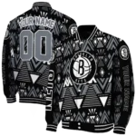 customized brooklyn nets pyramid shapes black varsity jacket best selling.webp