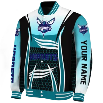 customized charlotte hornets mesh effect teal black varsity jacket best selling.webp