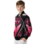 customized chicago bulls mesh chest black bomber jacket best selling