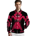 customized chicago bulls spider mark red varsity jacket best selling.webp
