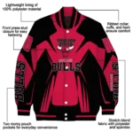 customized chicago bulls spider mark red varsity jacket best selling.webp