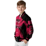 customized chicago bulls spider mark red varsity jacket best selling.webp