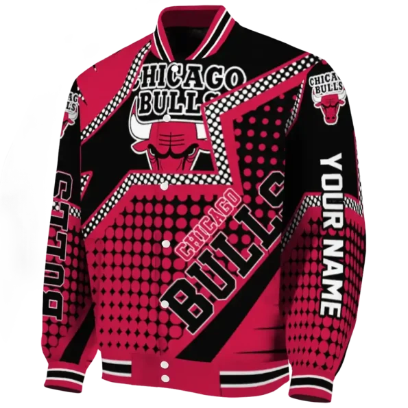 customized chicago bulls star burst red varsity jacket best selling.webp