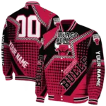customized chicago bulls star burst red varsity jacket best selling.webp