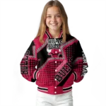 customized chicago bulls star burst red varsity jacket best selling.webp