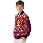 customized cleveland cavaliers pyramid shapes wine bomber jacket best selling