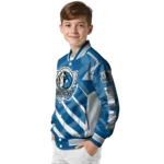 customized dallas mavericks chevron angles blue varsity jacket best selling.webp