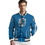 customized dallas mavericks chevron arrow blue varsity jacket best selling.webp
