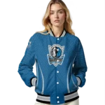 customized dallas mavericks chevron arrow blue varsity jacket best selling.webp