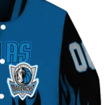 customized dallas mavericks flame border blue black varsity jacket best selling.webp
