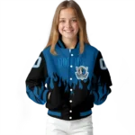 customized dallas mavericks flame border blue black varsity jacket best selling.webp