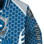 customized dallas mavericks hexagon grid blue varsity jacket best selling.webp