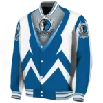 customized dallas mavericks v stripes blue white varsity jacket best selling.webp