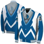 customized dallas mavericks v stripes blue white varsity jacket best selling.webp