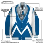 customized dallas mavericks v stripes blue white varsity jacket best selling.webp