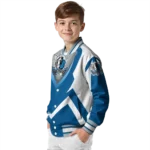 customized dallas mavericks v stripes blue white varsity jacket best selling.webp