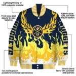 customized denver nuggets winged blaze blue white varsity jacket best selling.webp