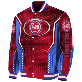 customized detroit pistons power plate red varsity jacket best selling.webp