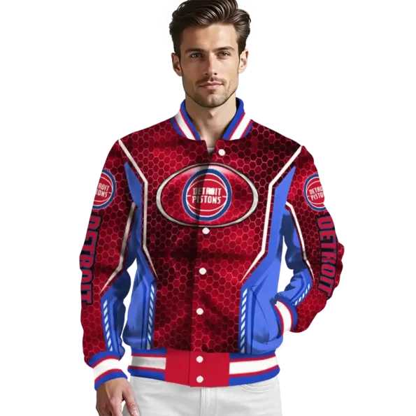 customized detroit pistons power plate red varsity jacket high quality.webp