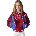 customized detroit pistons power plate red varsity jacket best selling.webp
