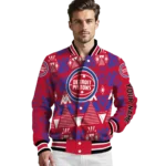 customized detroit pistons pyramid shapes red varsity jacket best selling.webp