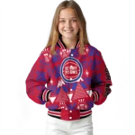 customized detroit pistons pyramid shapes red varsity jacket best selling.webp