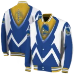 customized golden state warriors v stripes blue white varsity jacket best selling.webp