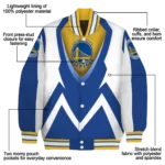 customized golden state warriors v stripes blue white varsity jacket best selling.webp