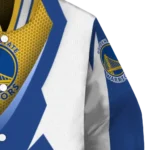 customized golden state warriors v stripes blue white varsity jacket best selling.webp