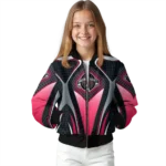 customized houston rockets mesh chest black bomber jacket best selling