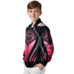 customized houston rockets mesh chest black bomber jacket best selling
