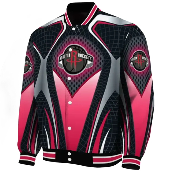 customized houston rockets mesh chest black varsity jacket best selling.webp