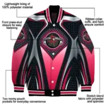 customized houston rockets mesh chest black varsity jacket best selling.webp