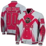 customized houston rockets spider mark red varsity jacket best selling.webp