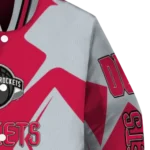 customized houston rockets spider mark red varsity jacket best selling.webp