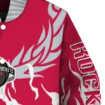 customized houston rockets winged blaze red white varsity jacket best selling.webp