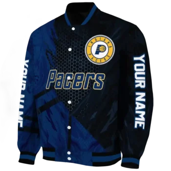 customized indiana pacers hexagon mesh blue black varsity jacket best selling.webp