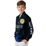 customized indiana pacers hexagon mesh blue black varsity jacket best selling.webp