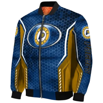customized indiana pacers power plate blue bomber jacket best selling