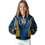 customized indiana pacers power plate blue bomber jacket best selling
